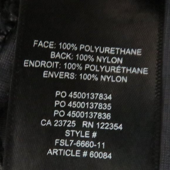 ARITZIA WILFRED Daria Black Faux Leather Leggings - Size S - Picture 15 of 15